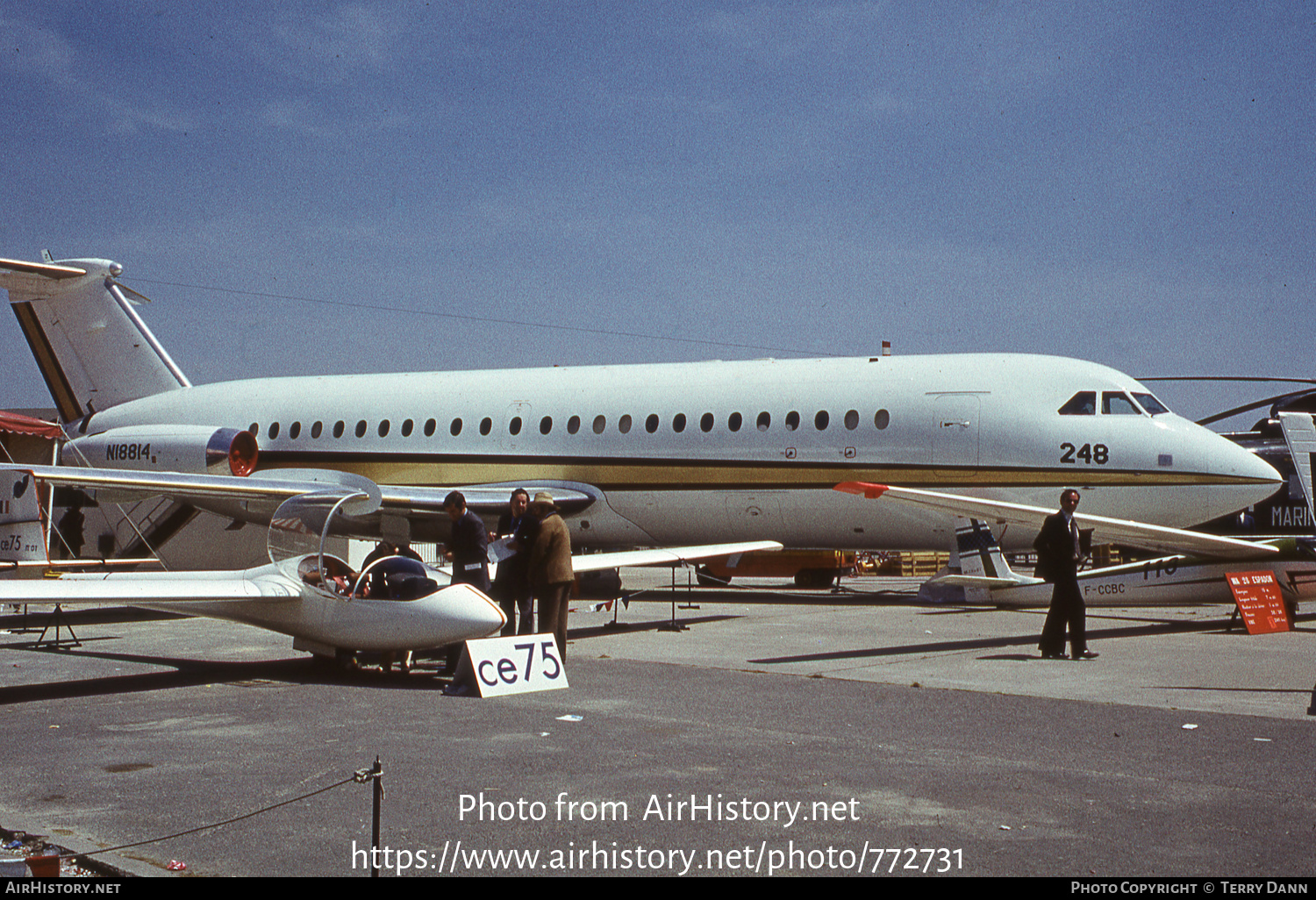 Aircraft Photo of N18814 | BAC 111-422EQ One-Eleven | AirHistory.net #772731