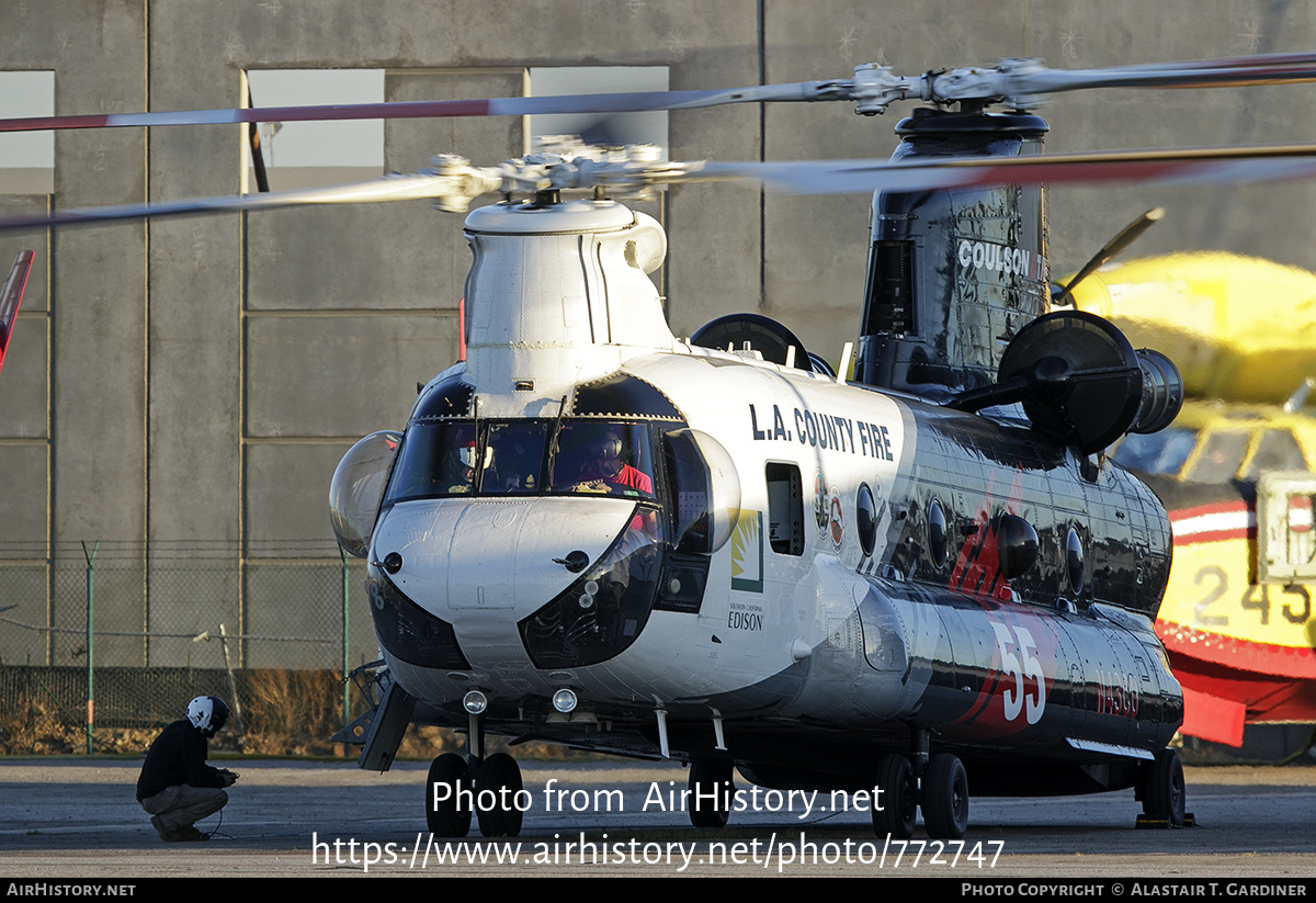 Aircraft Photo of N43CU | Coulson CU-47 Chinook | Los Angeles County Fire Department | AirHistory.net #772747