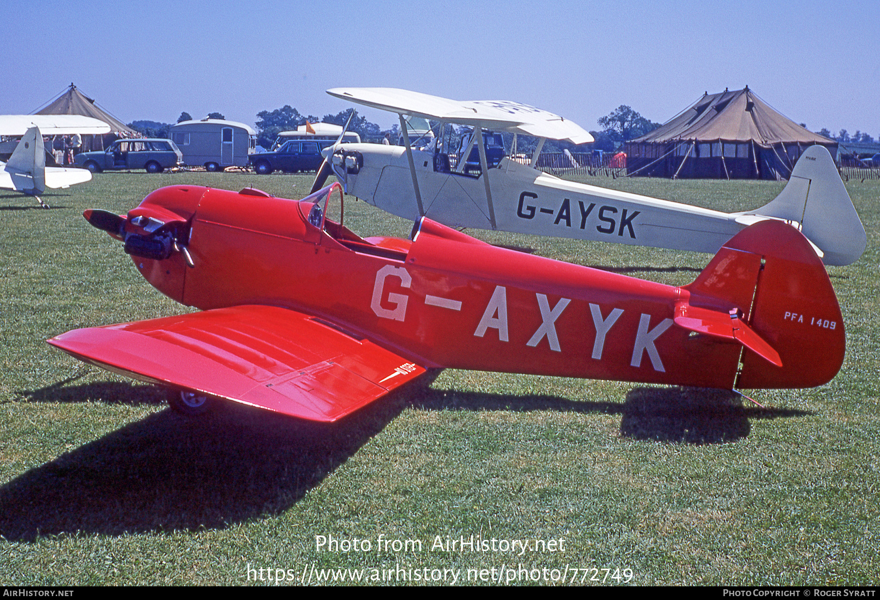 Aircraft Photo of G-AXYK | Taylor Monoplane | AirHistory.net #772749