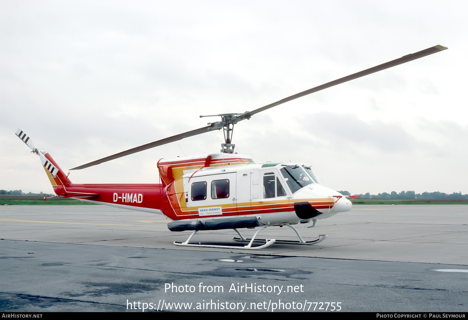 Aircraft Photo of D-HMAD | Bell 212 | Aero-Dienst | AirHistory.net #772755