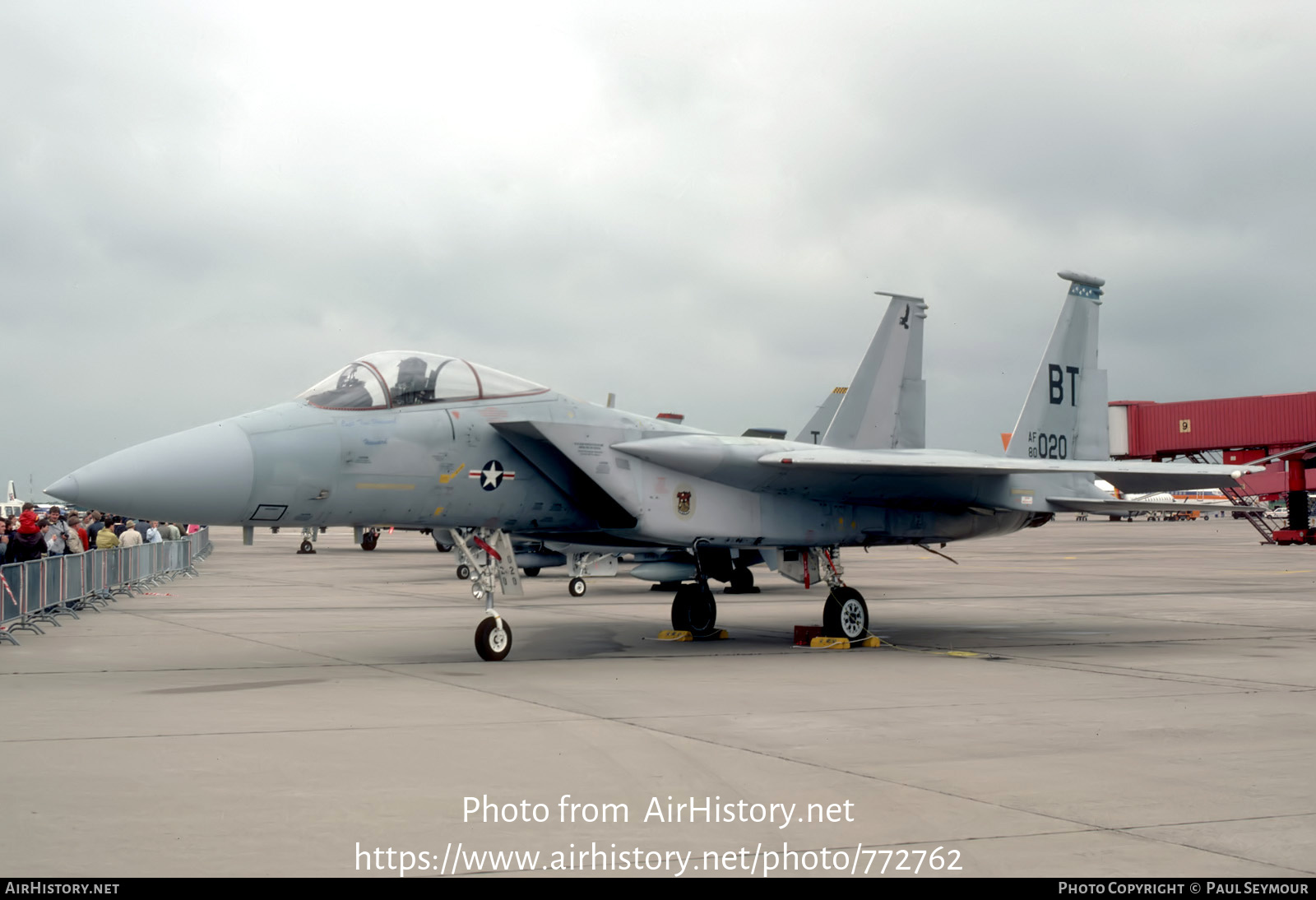 Aircraft Photo of 80-0020 / AF80-020 | McDonnell Douglas F-15C Eagle | USA - Air Force | AirHistory.net #772762