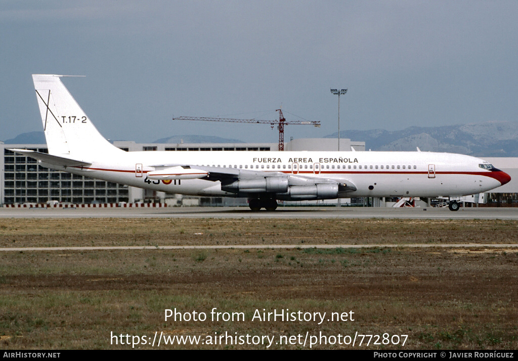 Aircraft Photo of T.17-2 | Boeing 707-331C(KC) | Spain - Air Force | AirHistory.net #772807