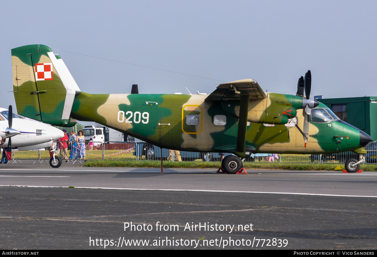 Aircraft Photo of 0209 | PZL-Mielec M-28B Bryza 1TD | Poland - Air Force | AirHistory.net #772839