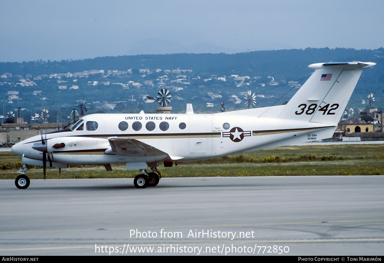 Aircraft Photo of 163842 / 3842 | Beech UC-12M Super King Air (B200C) | USA - Navy | AirHistory.net #772850