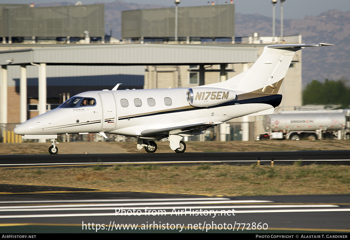 Aircraft Photo of N175EM | Embraer EMB-500 Phenom 100 | AirHistory.net #772860