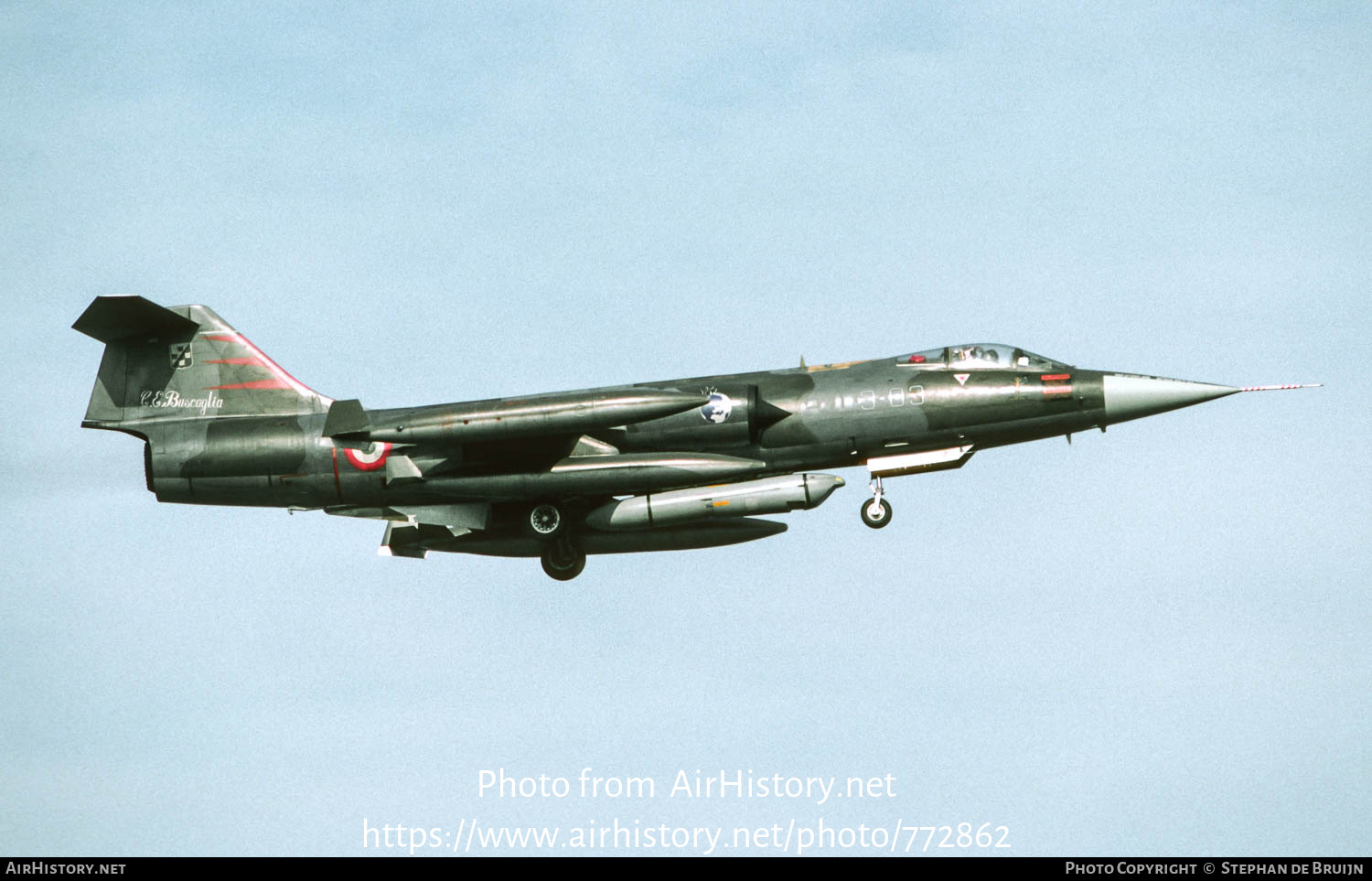 Aircraft Photo of MM6540 | Lockheed RF-104G Starfighter | Italy - Air Force | AirHistory.net #772862