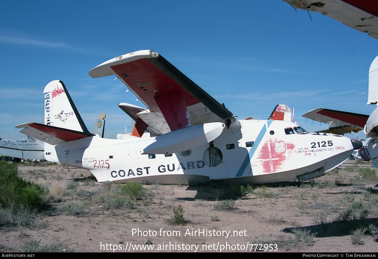 Aircraft Photo of 2125 | Grumman HU-16E Albatross | USA - Coast Guard | AirHistory.net #772953