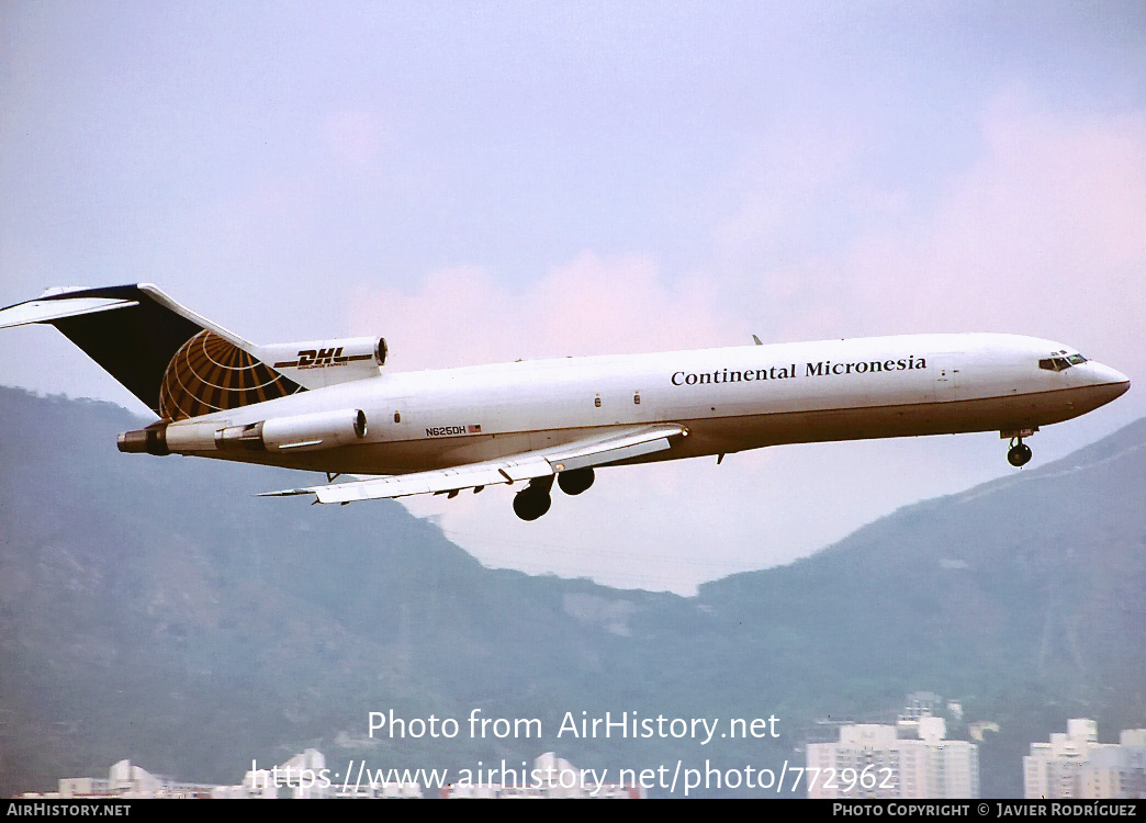 Aircraft Photo of N625DH | Boeing 727-264/Adv(F) | Continental Micronesia | AirHistory.net #772962