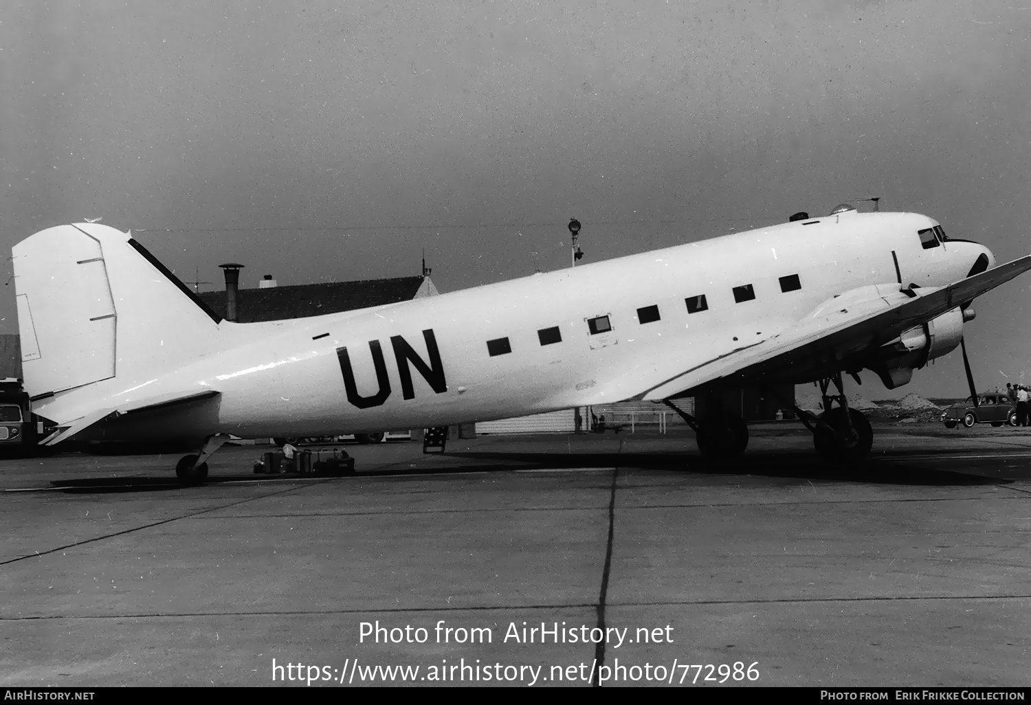 Aircraft Photo of SE-BWD | Douglas DC-3-277B | United Nations | AirHistory.net #772986