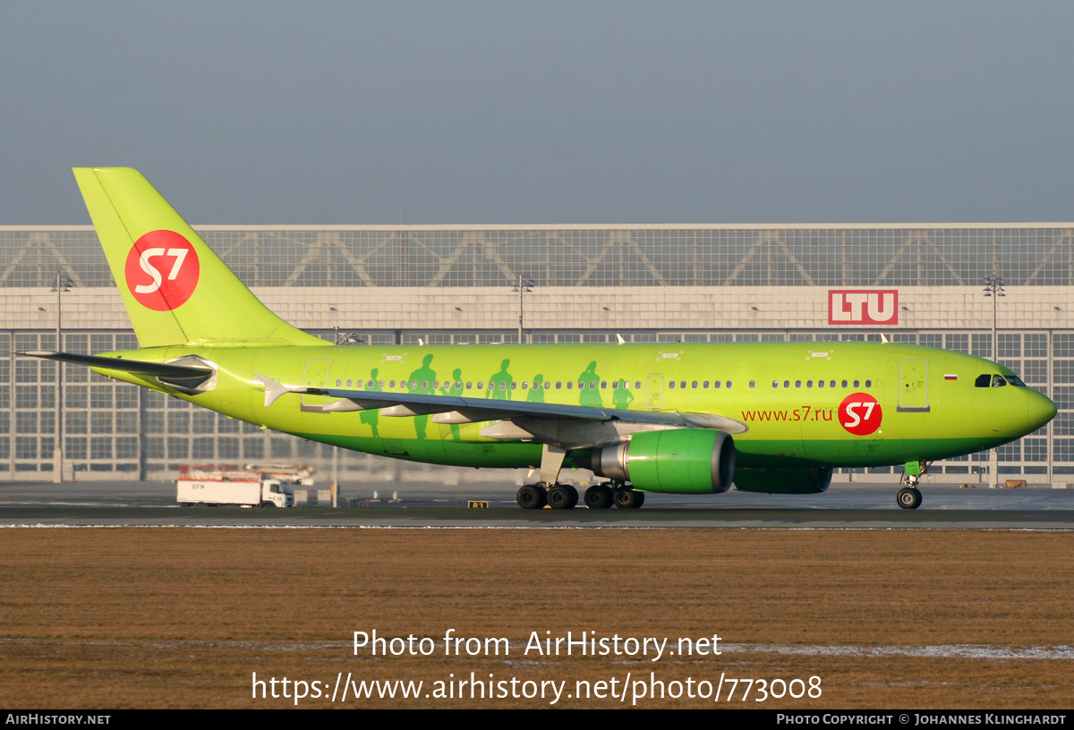 Aircraft Photo of VP-BTJ | Airbus A310-304 | S7 Airlines | AirHistory.net #773008