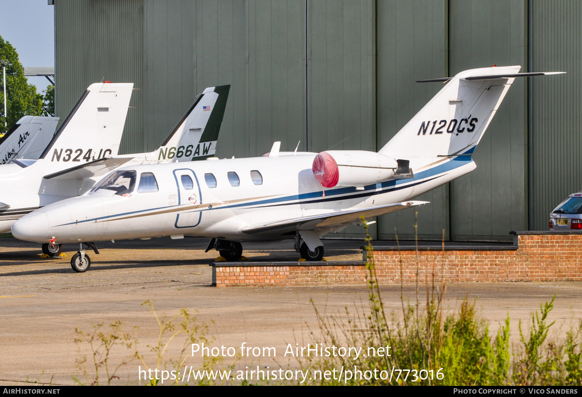 Aircraft Photo of N120CS | Cessna 525 CitationJet CJ1 | AirHistory.net #773016