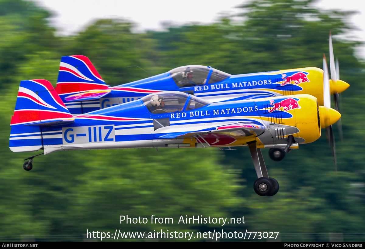 Aircraft Photo of G-IIIZ | Sukhoi Su-26M | Red Bull | AirHistory.net #773027