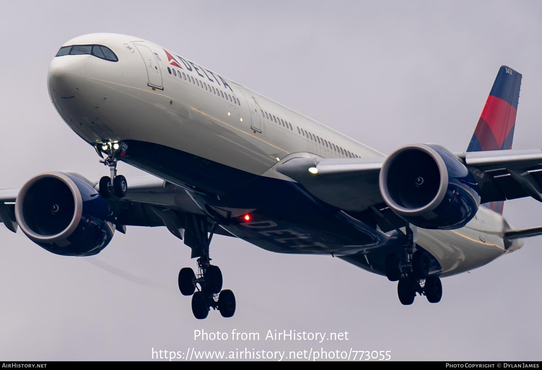 Aircraft Photo of N414DZ | Airbus A330-941N | Delta Air Lines | AirHistory.net #773055