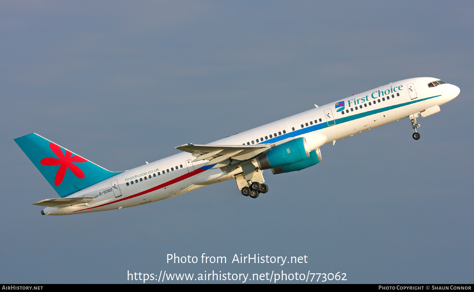 Aircraft Photo of G-OOOZ | Boeing 757-236 | First Choice Airways | AirHistory.net #773062