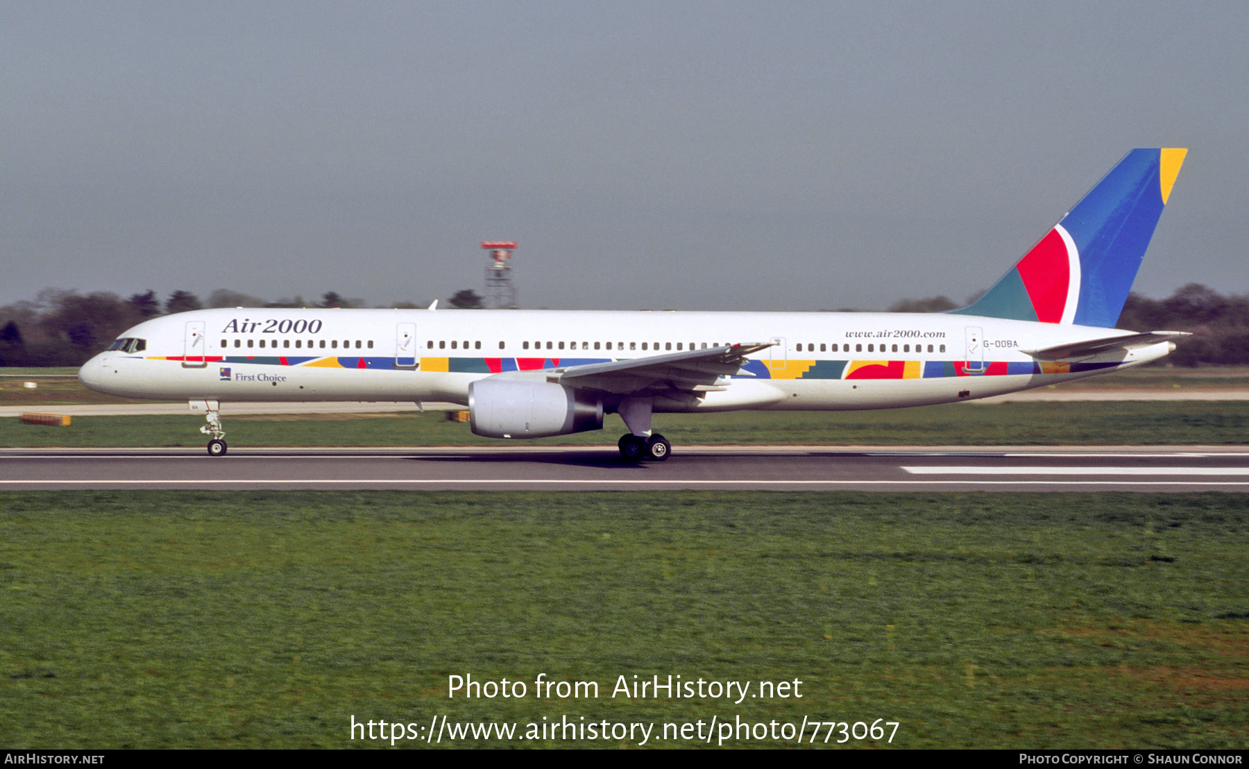 Aircraft Photo of G-OOBA | Boeing 757-28A | Air 2000 | AirHistory.net #773067