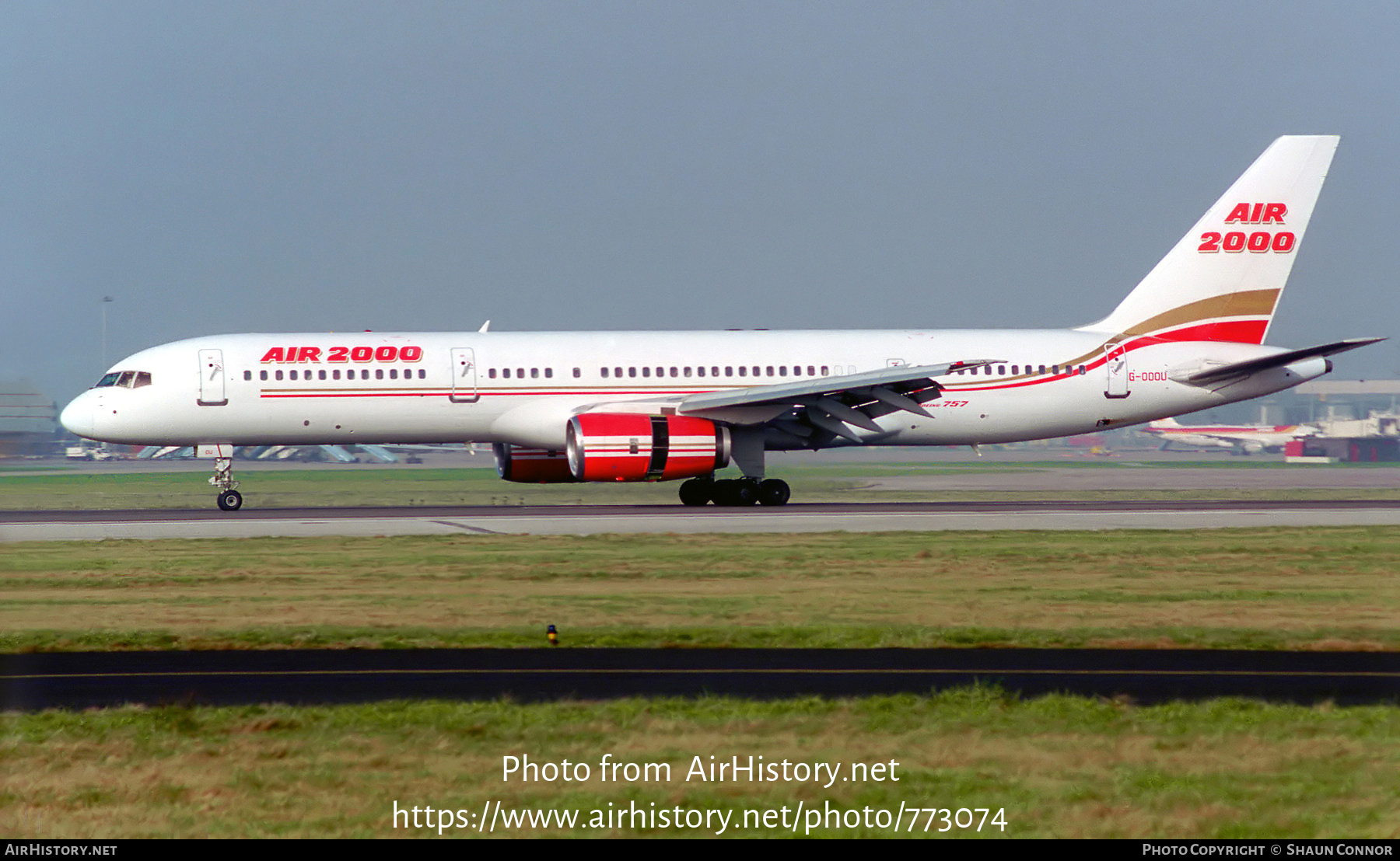 Aircraft Photo of G-OOOU | Boeing 757-2Y0 | Air 2000 | AirHistory.net #773074