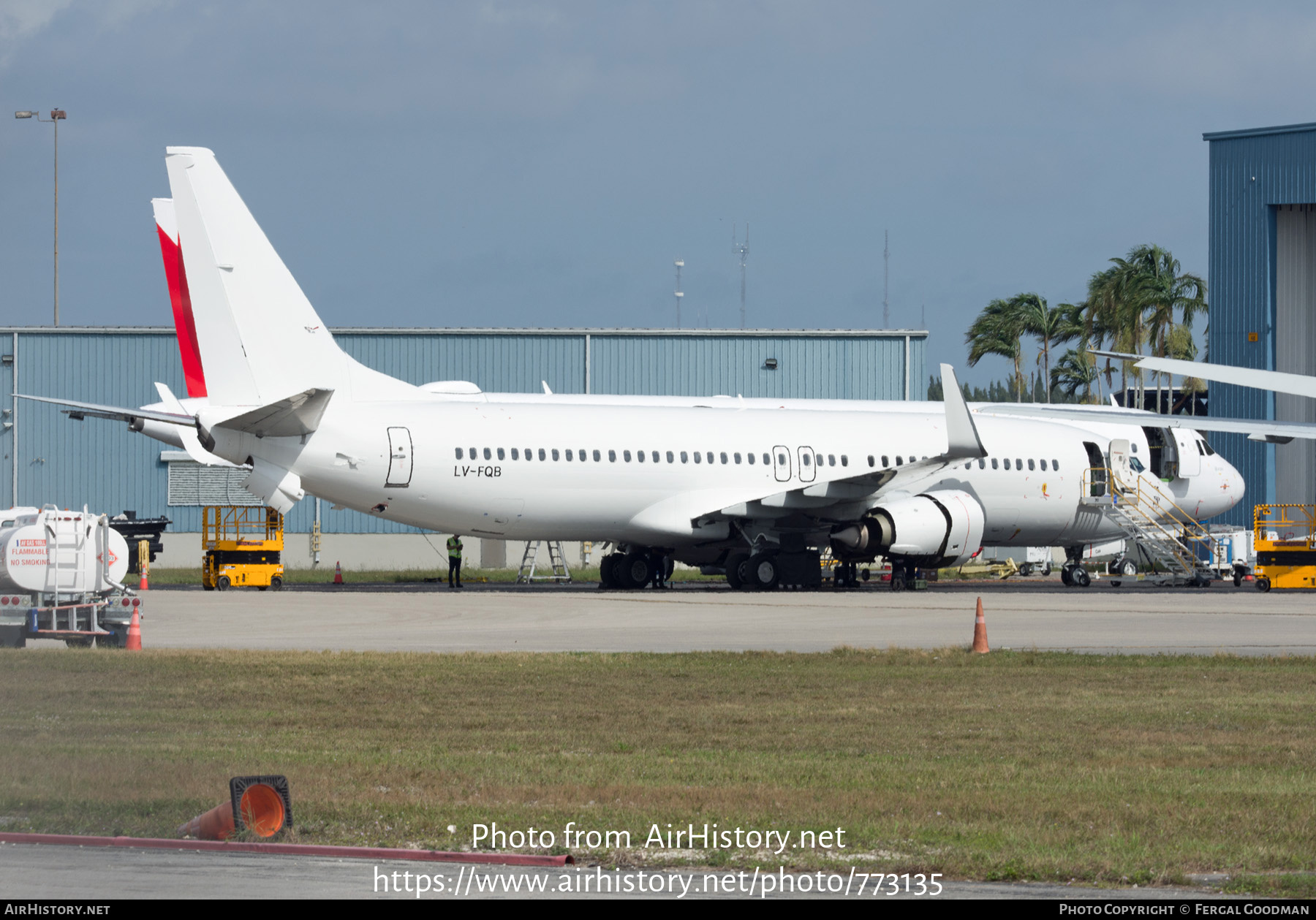 Aircraft Photo of LV-FQB | Boeing 737-86J | AirHistory.net #773135