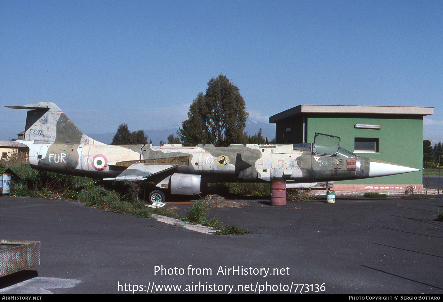 Aircraft Photo of MM6535 | Lockheed F-104G Starfighter | Italy - Air Force | AirHistory.net #773136