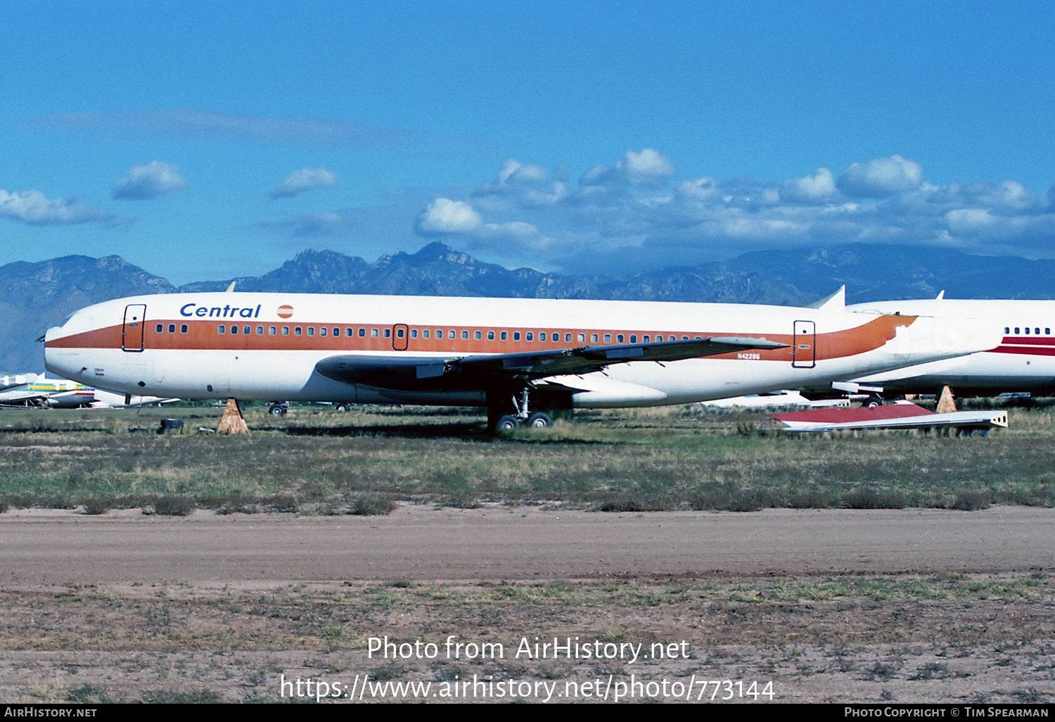 Aircraft Photo of N4228G | Boeing 720-058B | Central Airlines | AirHistory.net #773144