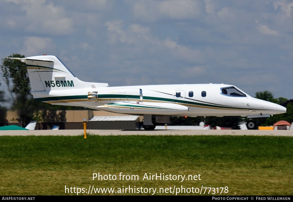 Aircraft Photo of N56MM | Gates Learjet 24F | AirHistory.net #773178