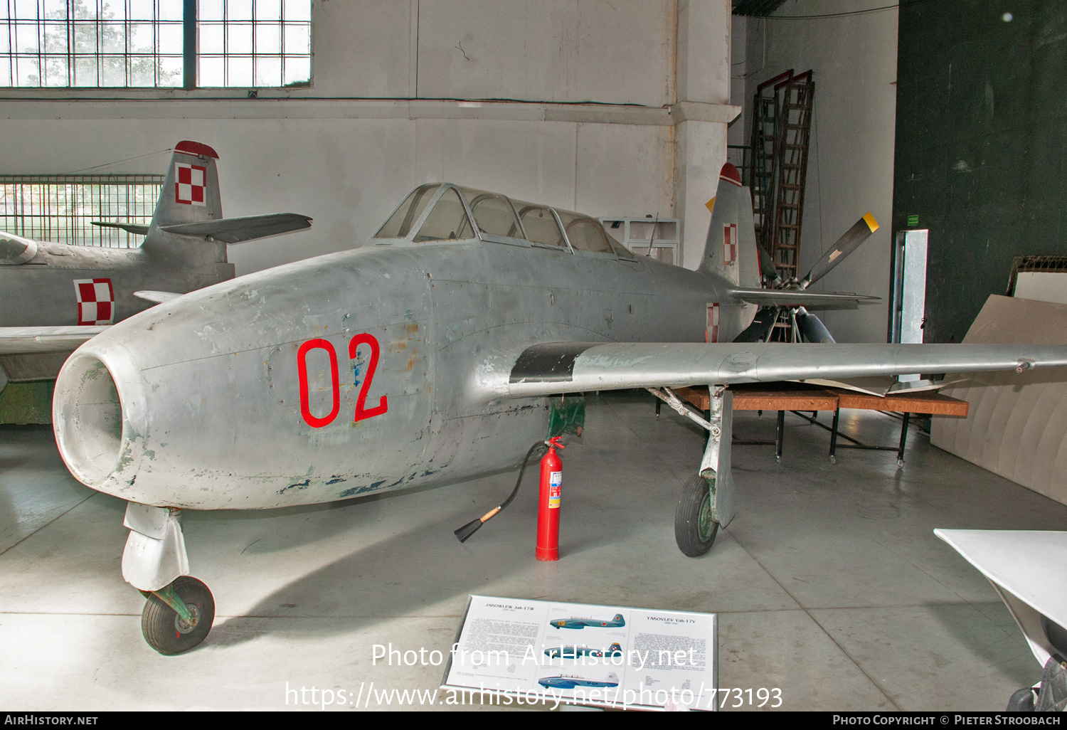 Aircraft Photo of 02 | Yakovlev Yak-17W | Poland - Air Force | AirHistory.net #773193