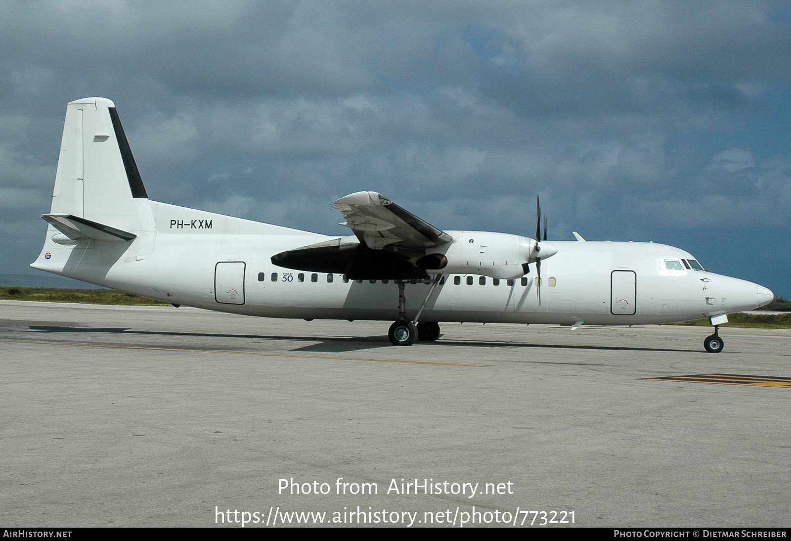 Aircraft Photo of PH-KXM | Fokker 50 | AirHistory.net #773221