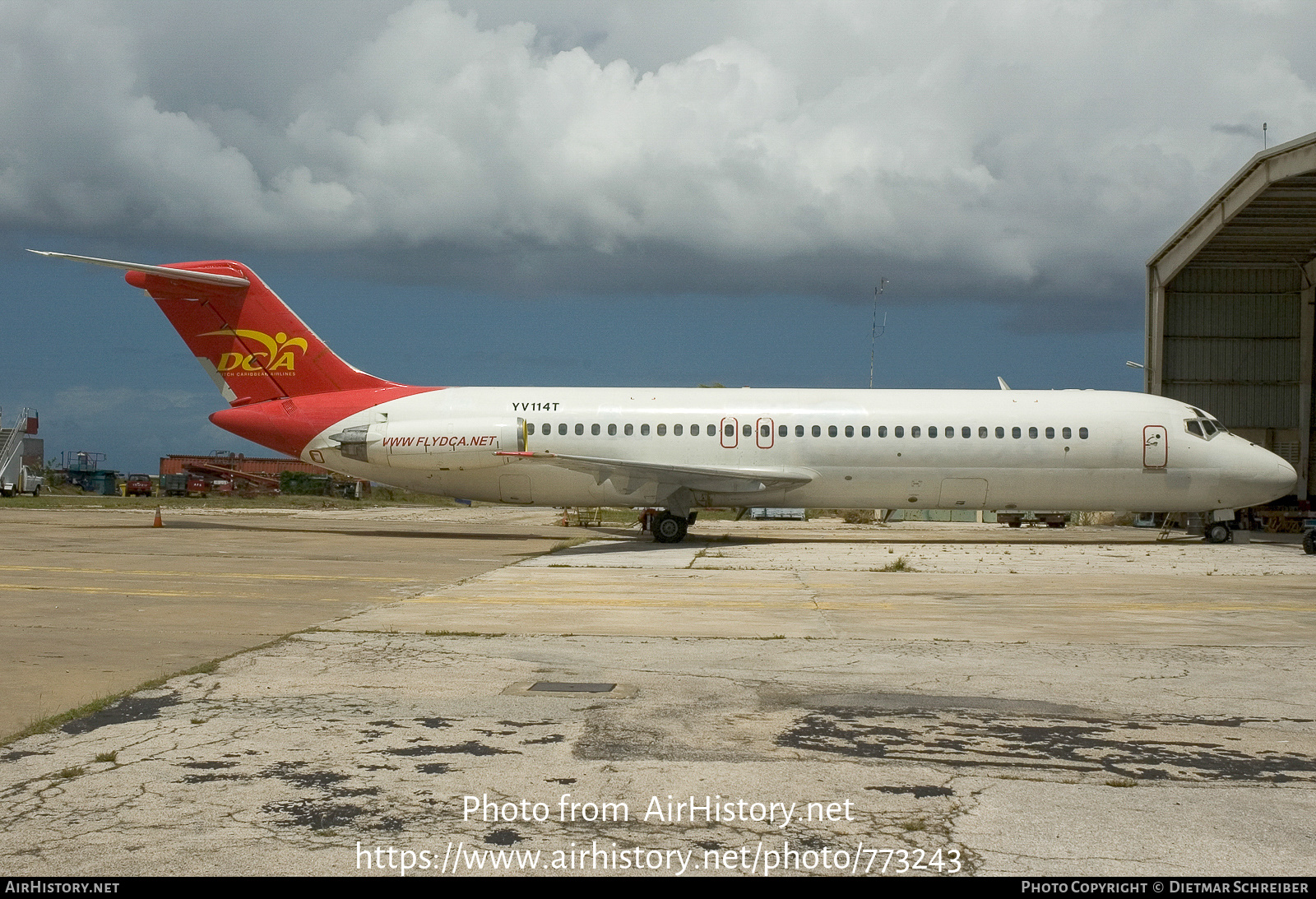 Aircraft Photo of YV-114T | Douglas DC-9-32 | DCA - Dutch Caribbean Airlines | AirHistory.net #773243