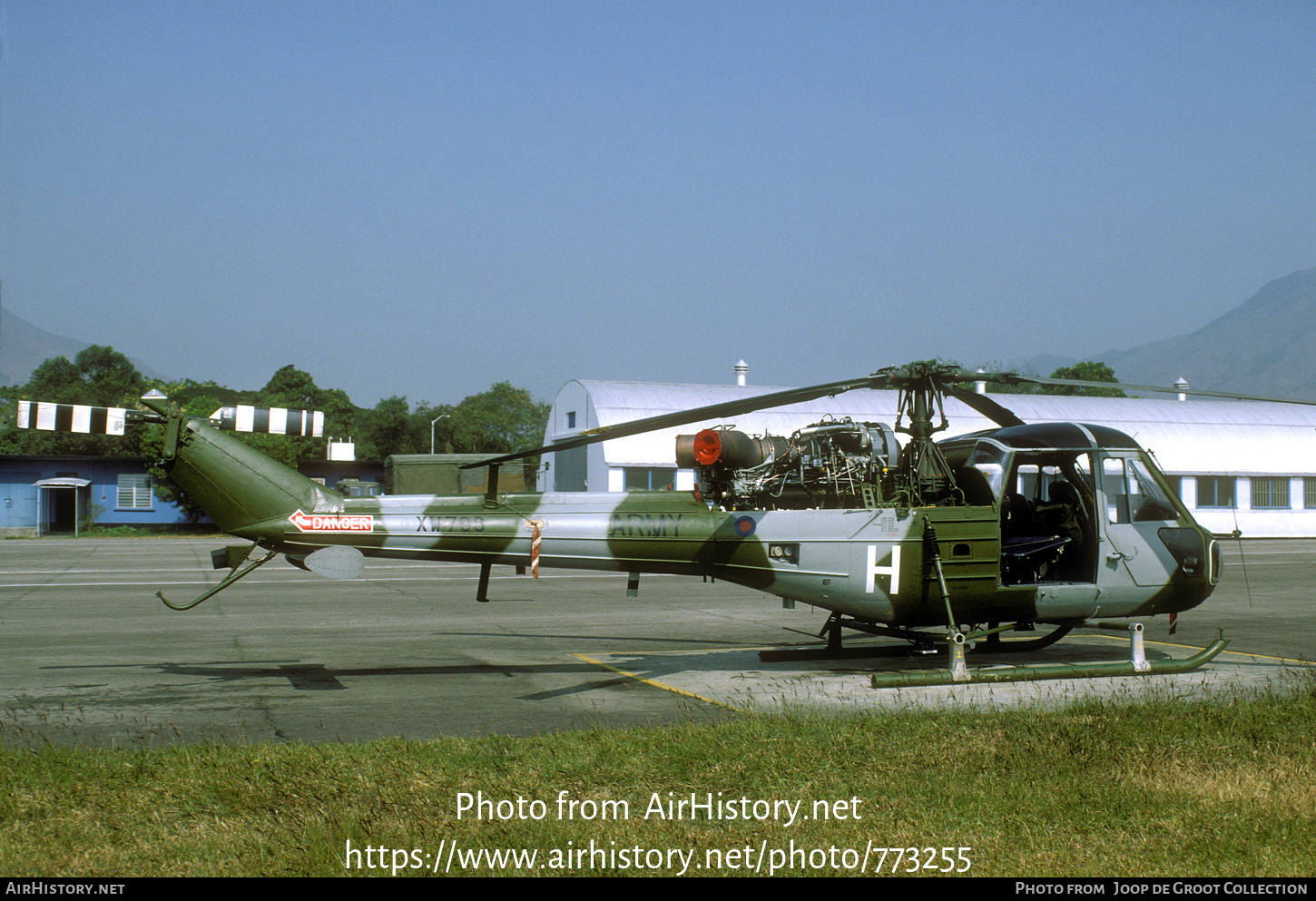 Aircraft Photo of XW798 | Westland Scout AH1 (P-531-2) | UK - Army | AirHistory.net #773255