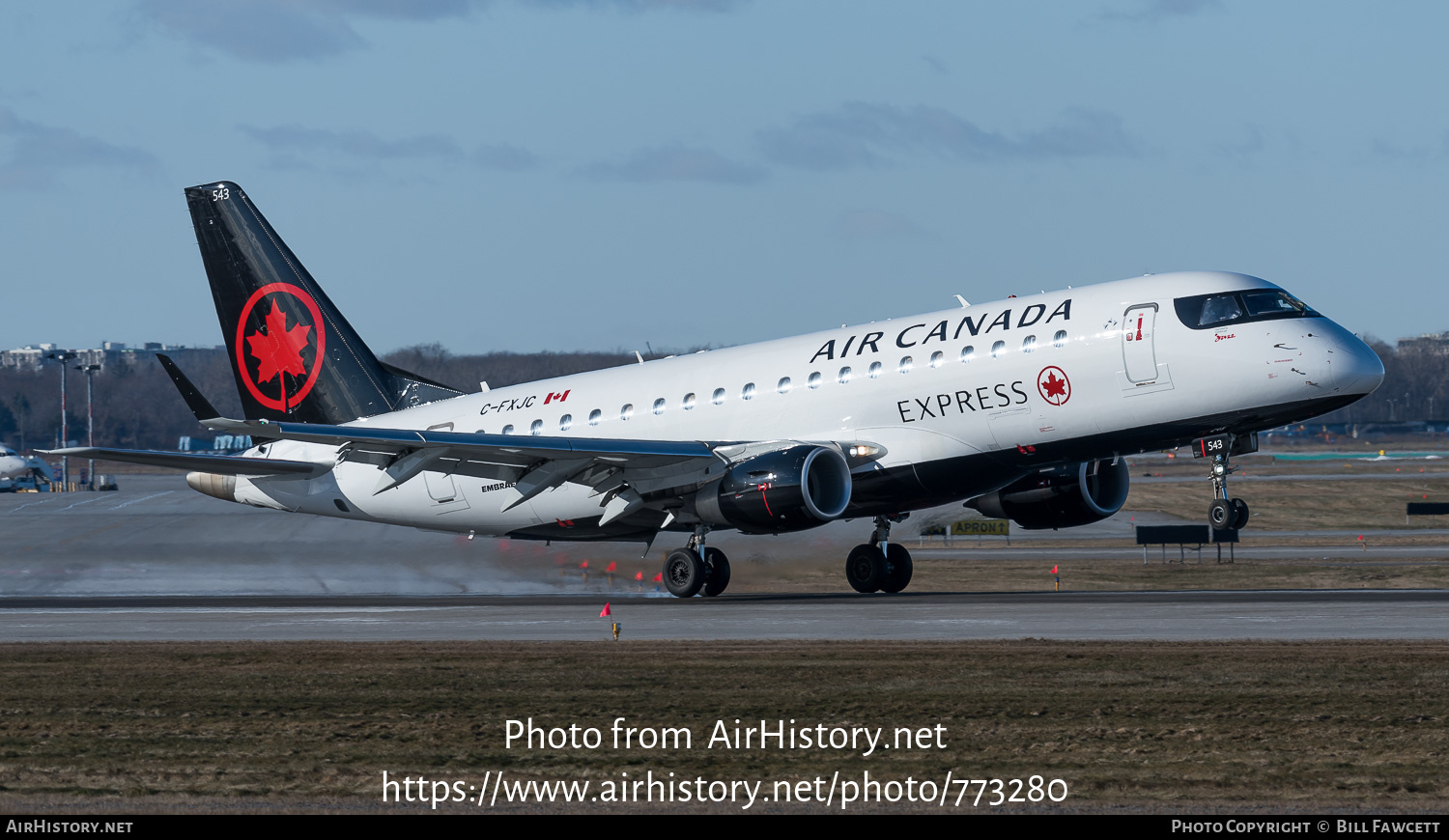 Aircraft Photo of C-FXJC | Embraer 175SU (ERJ-170-200SU) | Air Canada Express | AirHistory.net #773280