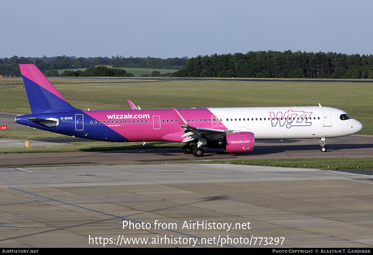 Aircraft Photo of G-WUNE | Airbus A321-271NX | Wizz Air | AirHistory.net #773297