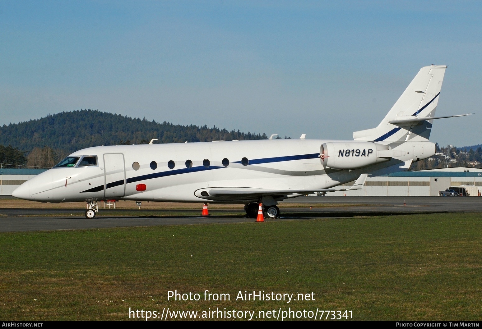 Aircraft Photo of N819AP | Israel Aircraft Industries Gulfstream G200 | AirHistory.net #773341