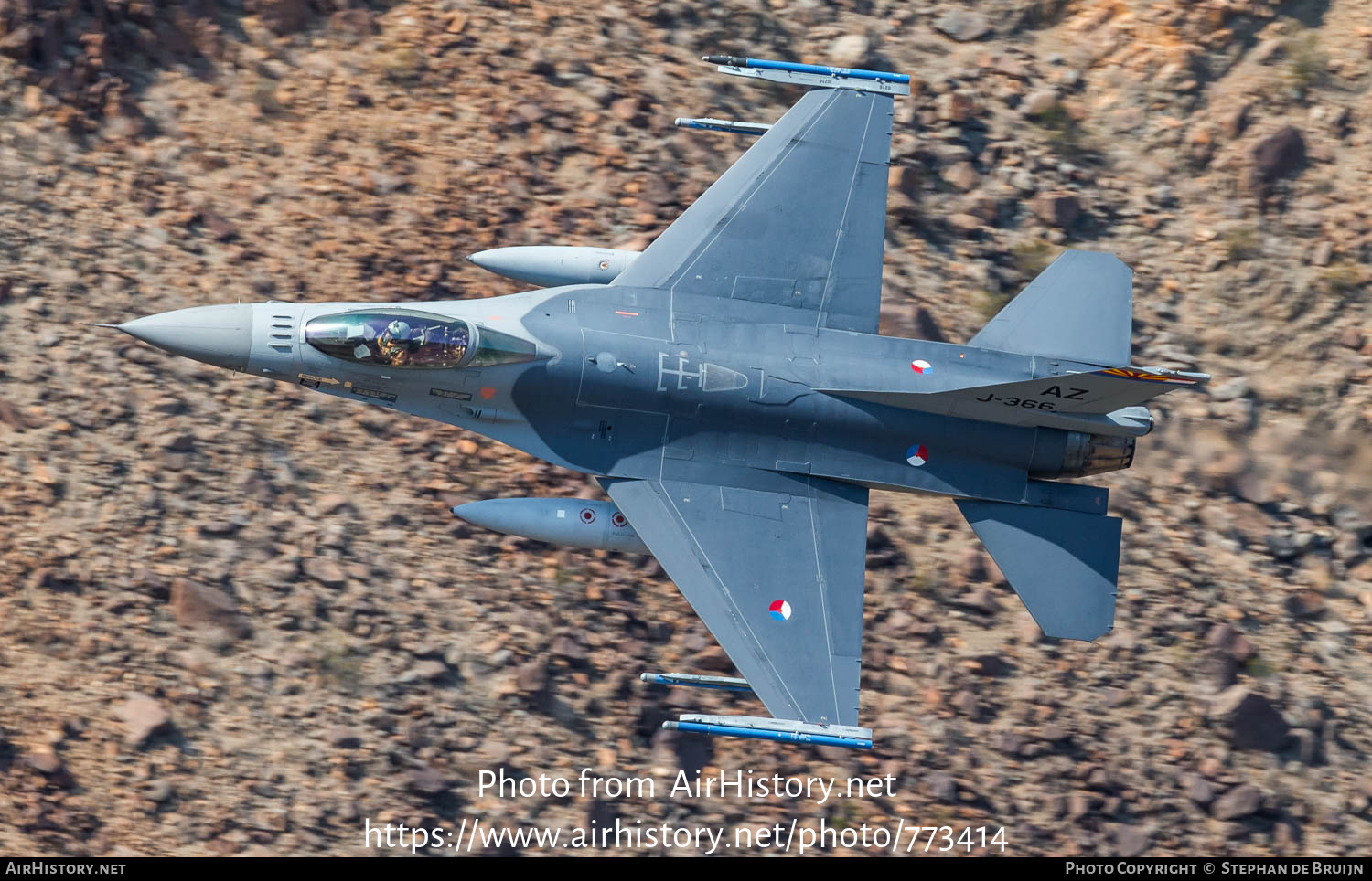 Aircraft Photo of J-366 | General Dynamics F-16AM Fighting Falcon | Netherlands - Air Force | AirHistory.net #773414