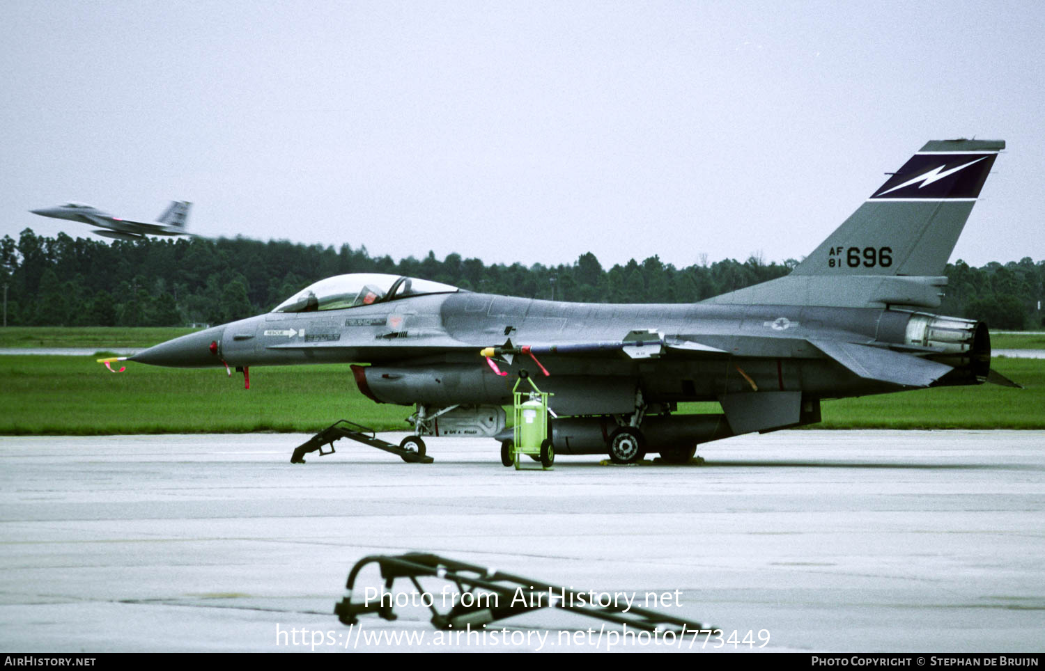 Aircraft Photo of 81-0696 / AF81-696 | General Dynamics F-16A Fighting Falcon | USA - Air Force | AirHistory.net #773449