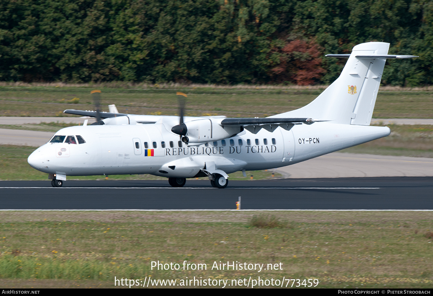 Aircraft Photo of OY-PCN | ATR ATR-42-300 | Republique du Tchad | AirHistory.net #773459