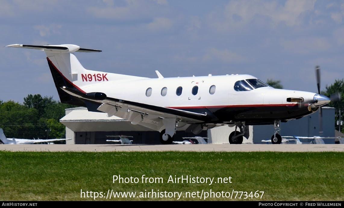 Aircraft Photo of N91SK | Pilatus PC-12/47E | AirHistory.net #773467