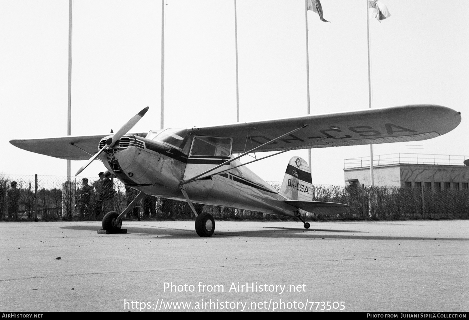 Aircraft Photo of OH-CSA | Cessna 140 | Lentohuolto | AirHistory.net #773505