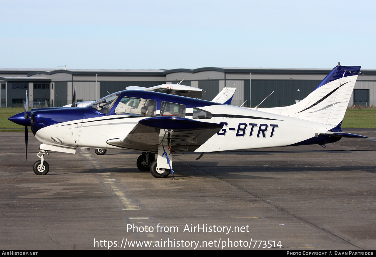 Aircraft Photo of G-BTRT | Piper PA-28R-200 Cherokee Arrow II | AirHistory.net #773514