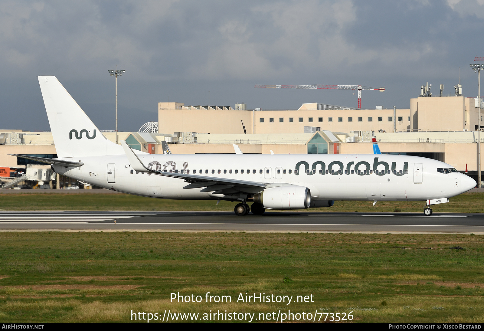 Aircraft Photo of LY-MGM | Boeing 737-8EH | Marabu Airlines | AirHistory.net #773526