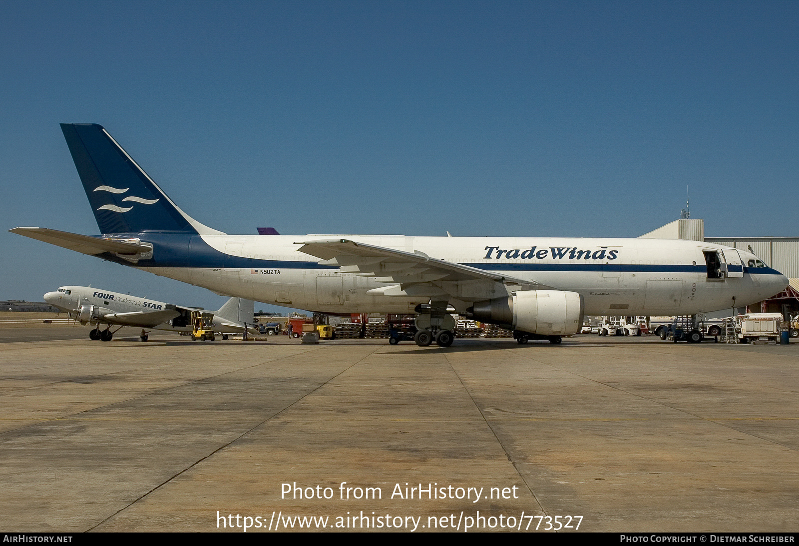 Aircraft Photo of N502TA | Airbus A300B4-203(F) | Tradewinds Airlines Cargo | AirHistory.net #773527