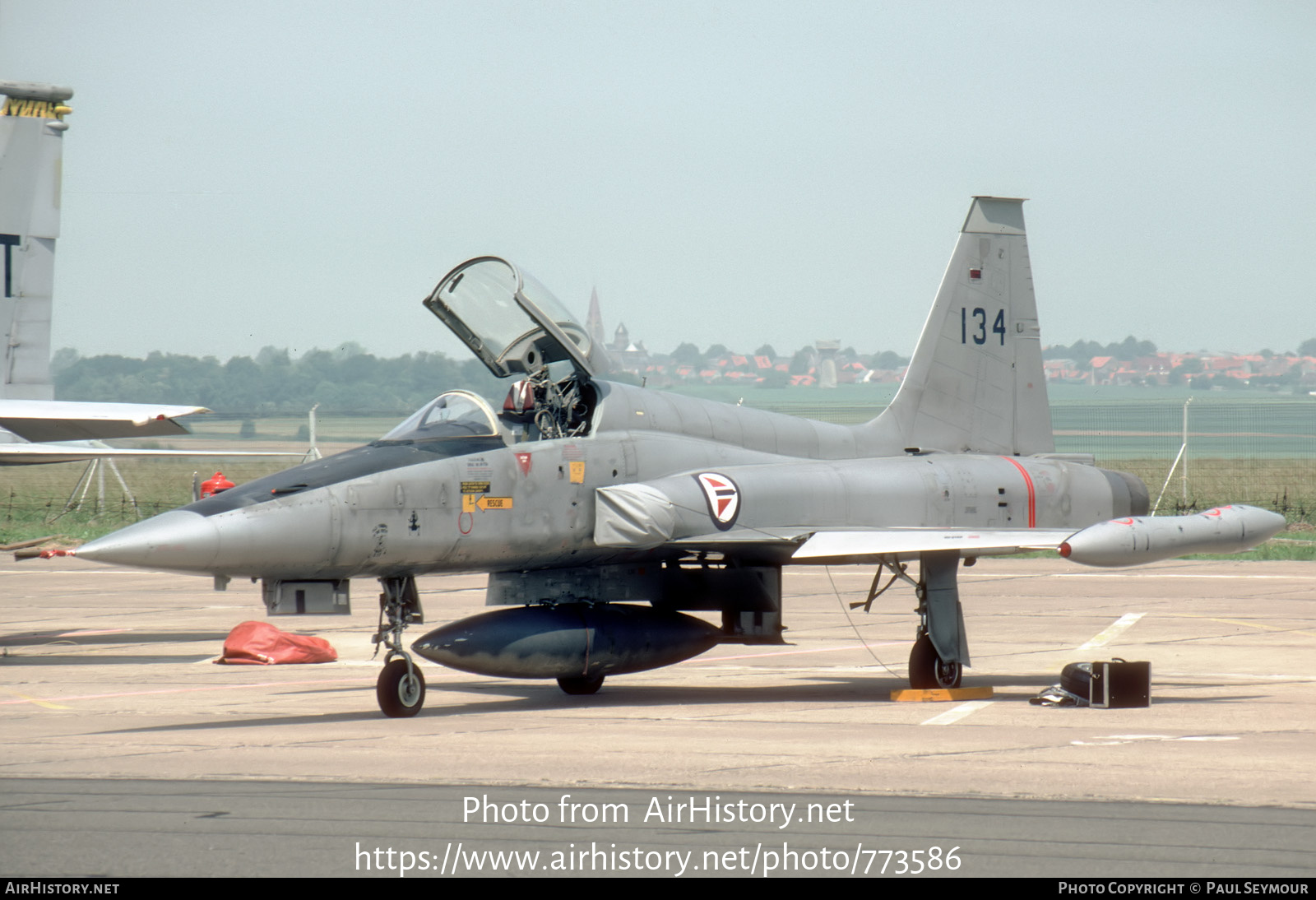 Aircraft Photo of 134 | Northrop F-5A(G) Freedom Fighter | Norway - Air Force | AirHistory.net #773586