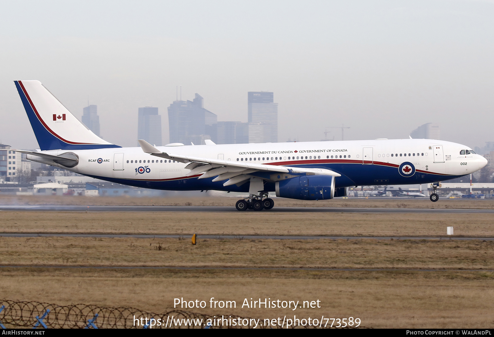 Aircraft Photo of 330002 | Airbus CC-330 Husky (A330-243MRTT) | Canada - Air Force | AirHistory.net #773589