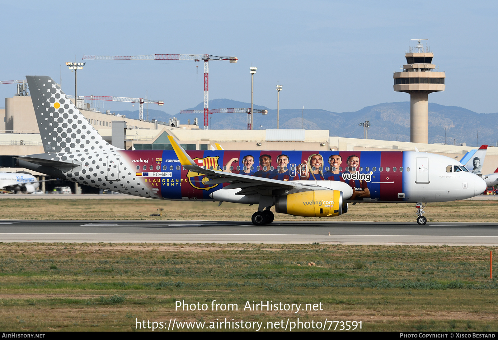 Aircraft Photo of EC-MER | Airbus A320-232 | Vueling Airlines | AirHistory.net #773591