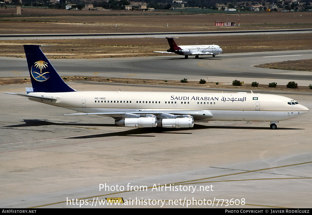 Aircraft Photo of HZ-HM2 | Boeing 707-368C | Saudi Arabian Royal Flight | AirHistory.net #773608