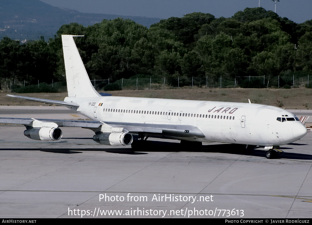 Aircraft Photo of YR-JCB | Boeing 707-321B | Jaro International | AirHistory.net #773613