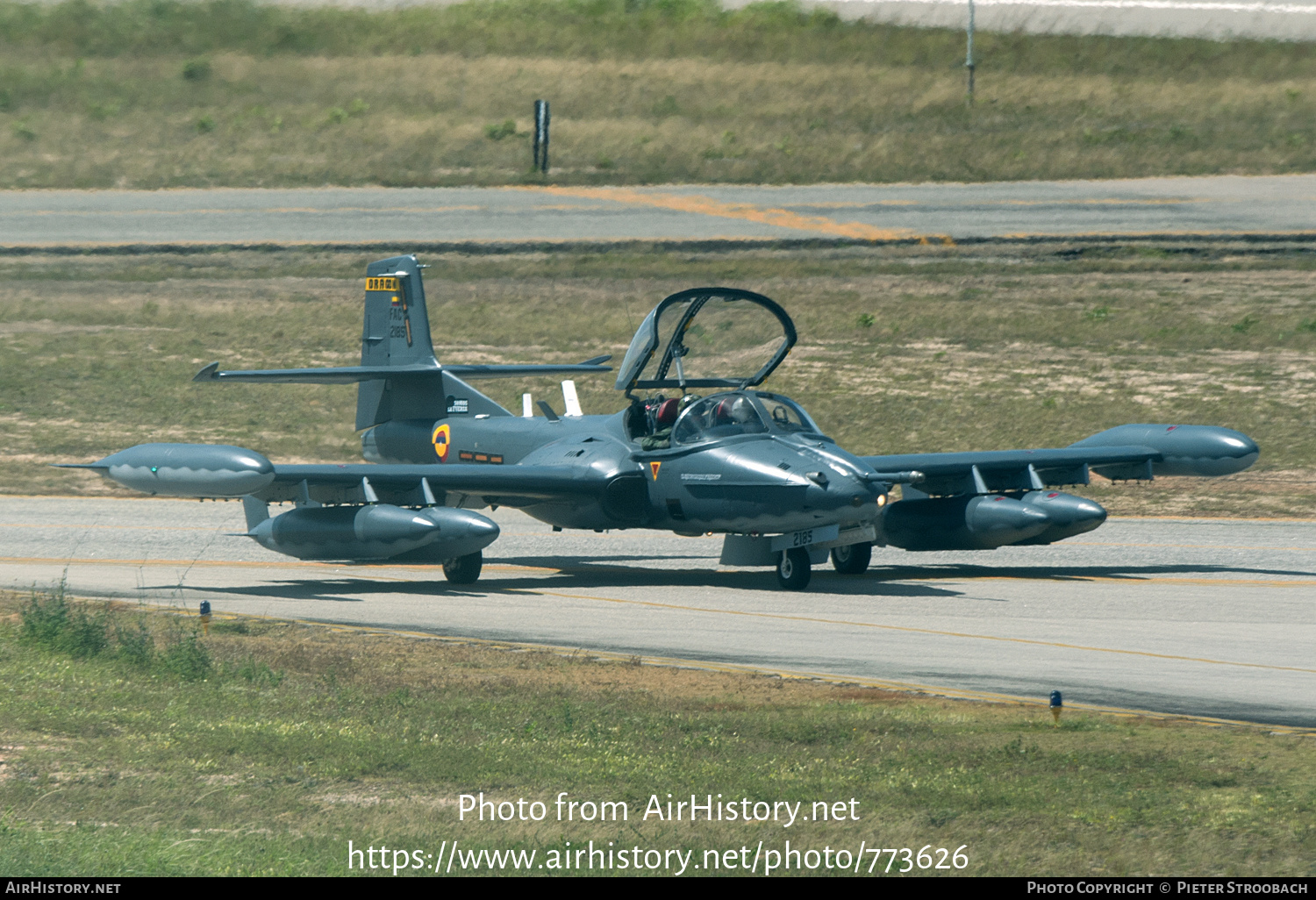 Aircraft Photo of 2185 | Cessna A-37B Dragonfly (318E) | Colombia - Air Force | AirHistory.net #773626