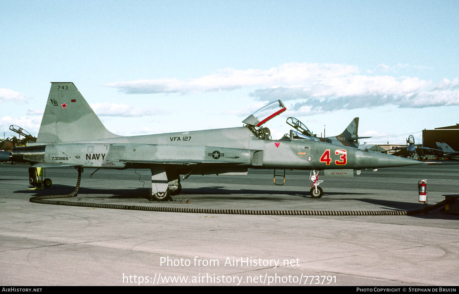 Aircraft Photo of 730865 | Northrop F-5E Tiger II | USA - Navy | AirHistory.net #773791