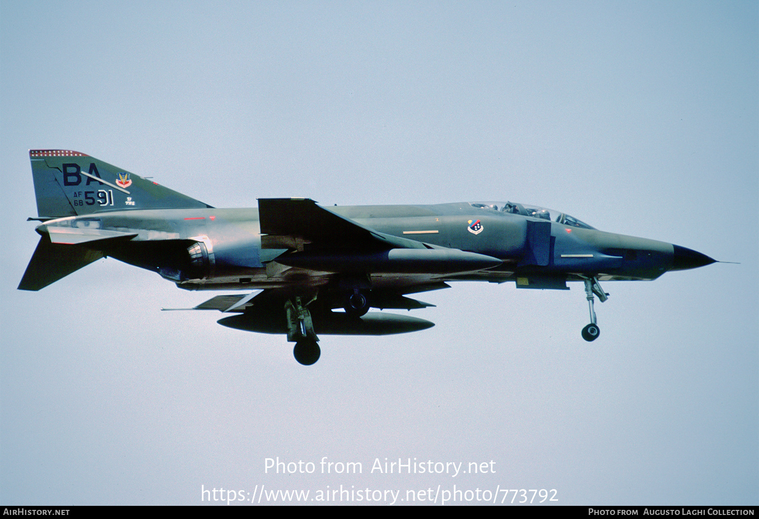 Aircraft Photo of 68-0591 / AF68-591 | McDonnell RF-4C Phantom II | USA - Air Force | AirHistory.net #773792