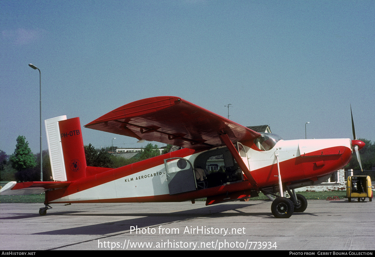 Aircraft Photo of PH-OTB | Pilatus PC-6/340 Porter | KLM Aerocarto | AirHistory.net #773934