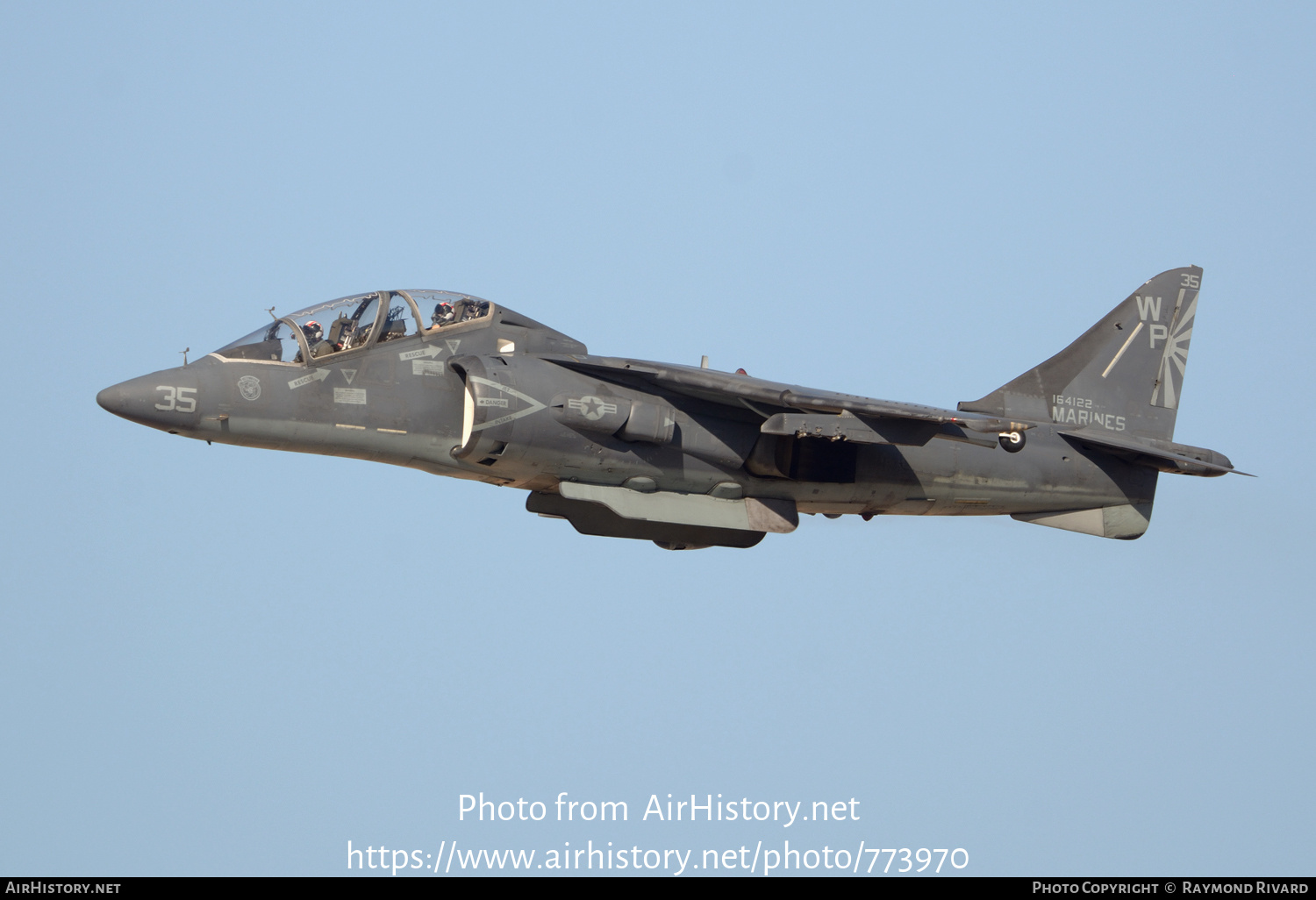 Aircraft Photo of 164122 | McDonnell Douglas TAV-8B Harrier II | USA - Marines | AirHistory.net #773970