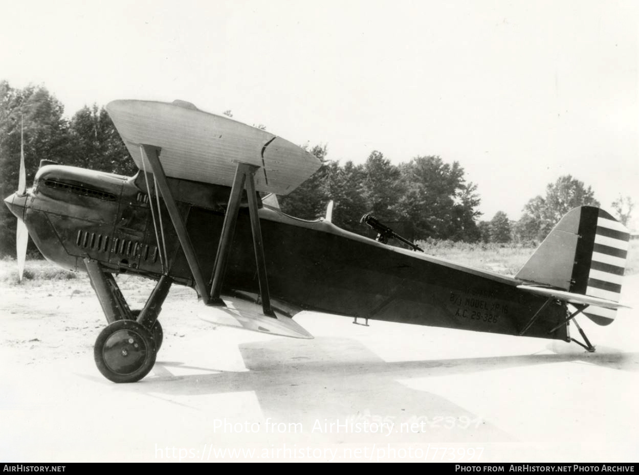 Aircraft Photo of 29-326 | Berliner-Joyce XP-16 | USA - Air Force | AirHistory.net #773997